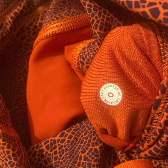 Lululemon Wunder Train High-Rise Tight leggings crackle glaze vintage larkspur - Picture 8 of 8